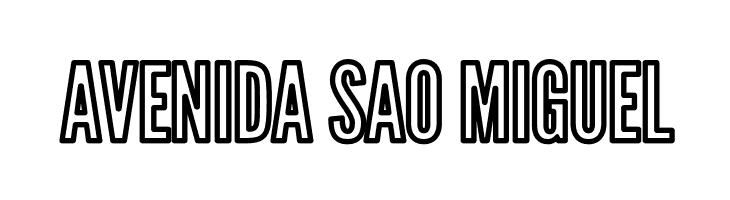 Warsaw Gothic Outline  Free Fonts Download