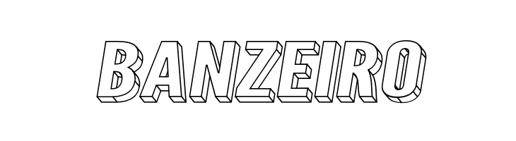 Warsaw Gothic SuperExtended Oblique 3D  Free Fonts Download