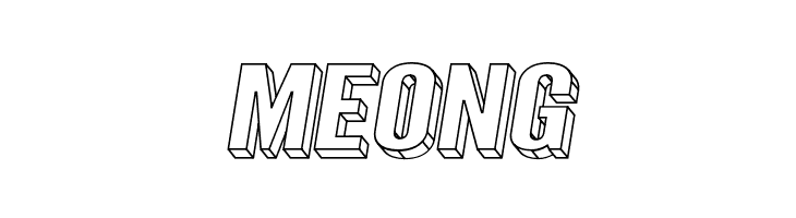 Warsaw Gothic SuperExtended Oblique 3D  Free Fonts Download