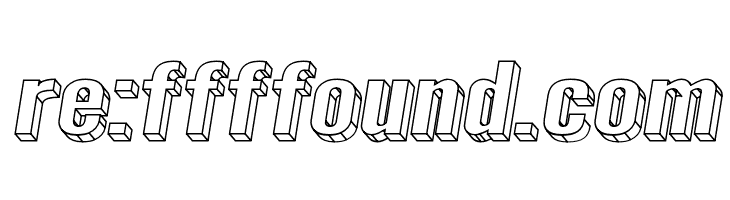 Warsaw Gothic SuperExtended Oblique 3D  Free Fonts Download