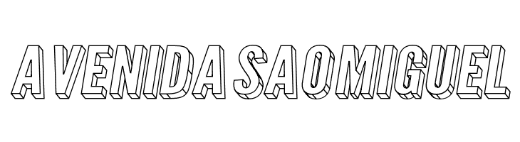 Warsaw Gothic Extended 3D Oblique  Free Fonts Download