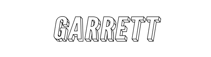 Warsaw Gothic Extended 3D Oblique  Free Fonts Download