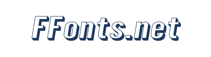 Warsaw Gothic SuperExtended Shadow Oblique font — Lorem ipsum body text preview