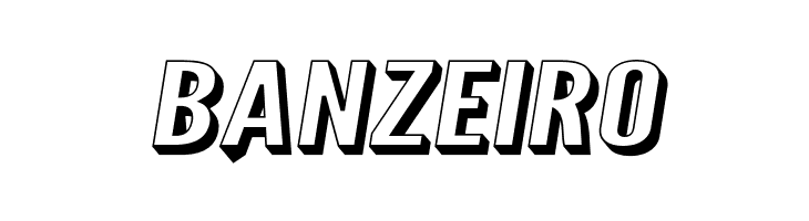 Warsaw Gothic SuperExtended Shadow Oblique  Free Fonts Download