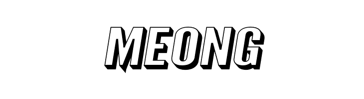 Warsaw Gothic SuperExtended Shadow Oblique  Free Fonts Download