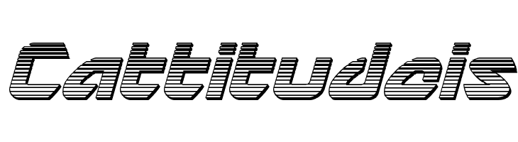 USAngel Chrome Italic  Free Fonts Download