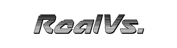 USAngel Chrome Italic  Free Fonts Download