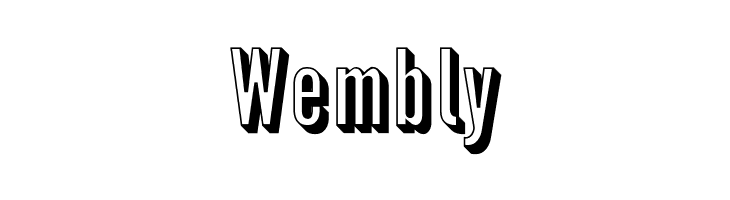 Warsaw Gothic Shadow  Free Fonts Download