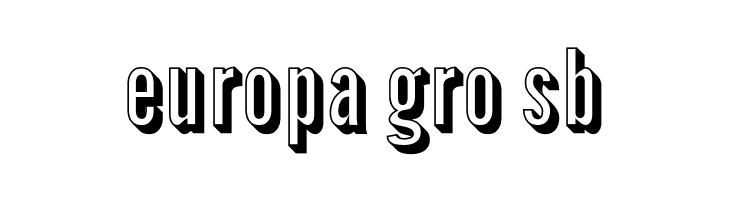 Warsaw Gothic Shadow  Free Fonts Download