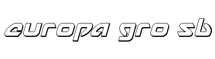 USAngel 3D Italic  Free Fonts Download