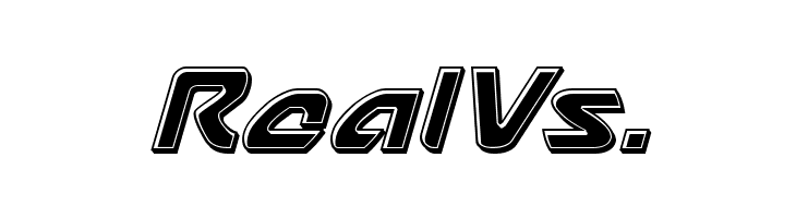 USAngel Bevel Italic  Free Fonts Download
