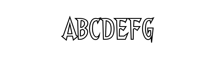 Walshes Outline  Free Fonts Download