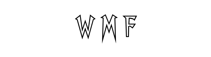 Walshes Outline  Free Fonts Download