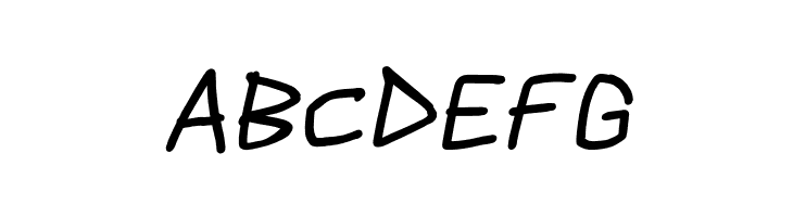 Scribbler ExtraBold Italic  Free Fonts Download