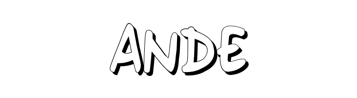 Gort's Fair Hand UprightShadow  Free Fonts Download