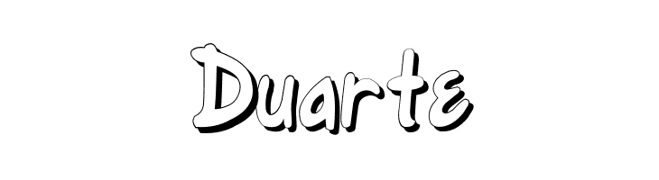 Gort's Fair Hand UprightShadow  Free Fonts Download