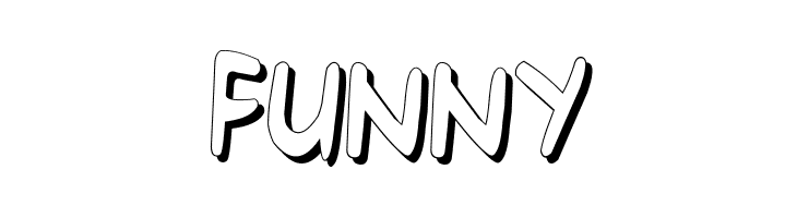 Gort's Fair Hand UprightShadow  Free Fonts Download