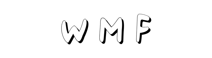 Gort's Fair Hand UprightShadow  Free Fonts Download