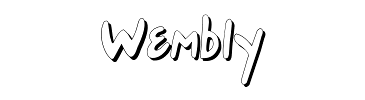 Gort's Fair Hand UprightShadow  Free Fonts Download