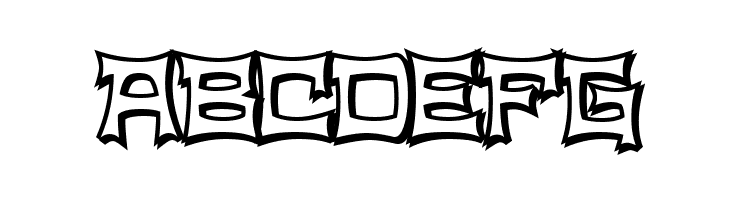 NinjaLine  Free Fonts Download