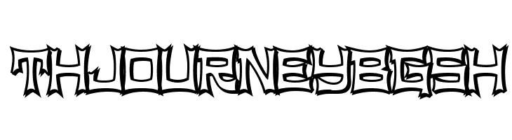 NinjaLine  Free Fonts Download