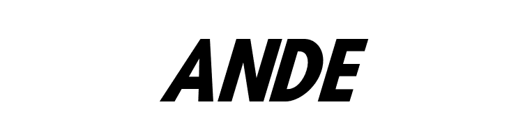 Hussar Bold SuperCondensed Oblique Three  Free Fonts Download