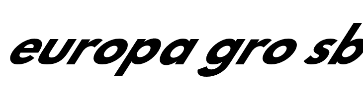 Hussar Bold Wodka-Oblique Seven  Free Fonts Download