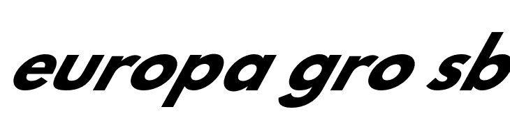 Hussar Bold Oblique Six  Free Fonts Download