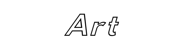 Hussar Simple Extended Ghost Oblique Three  Free Fonts Download