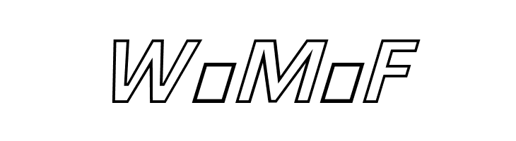 Hussar Simple Extended Ghost Oblique Three  Free Fonts Download