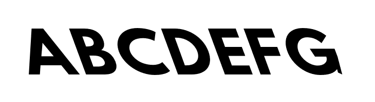 Hussar Bold SuperExtended Oblique Three  Free Fonts Download