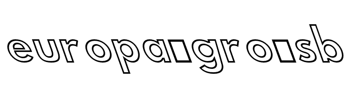 Hussar Simple Condensed Ghost OppositeOblique 3  Free Fonts Download