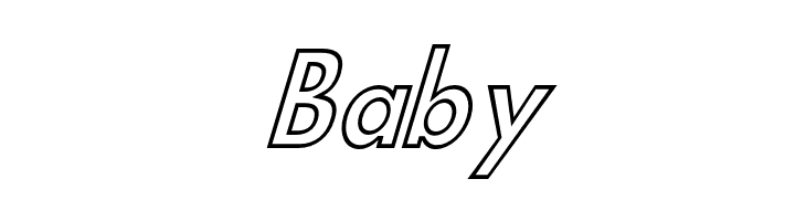 Hussar Simple ExtraCondensed Ghost Oblique Three  Free Fonts Download