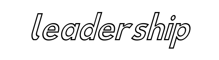 Hussar Simple ExtraCondensed Ghost Oblique Three  Free Fonts Download