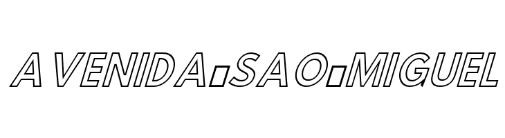 Hussar Simple Condensed Ghost Oblique 3  Free Fonts Download