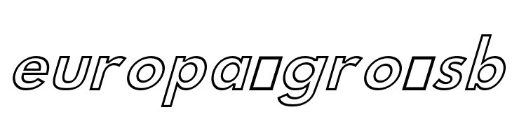 Hussar Simple Condensed Ghost Oblique 3  Free Fonts Download