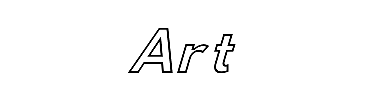 Hussar Simple Ghost Oblique Three  Free Fonts Download