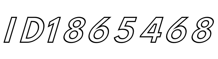 Hussar Simple Ghost Oblique Three  Free Fonts Download