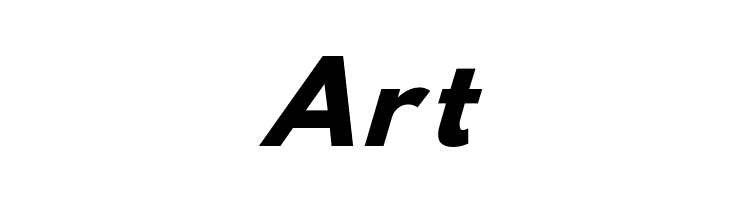 Hussar Bold Extended Oblique Three  Free Fonts Download