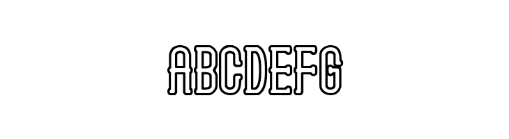 Lucid Type B Outline BRK  Free Fonts Download