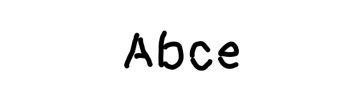 Abce Dictator Font