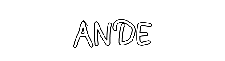 Mew? Outline  Free Fonts Download