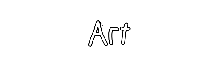 Mew? Outline  Free Fonts Download
