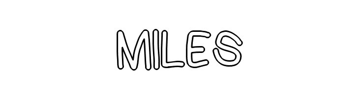 Mew? Outline  Free Fonts Download