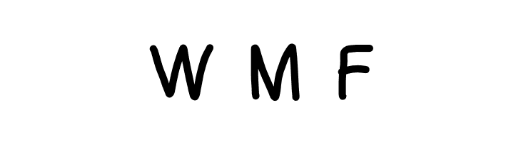 Mew? Black  Free Fonts Download