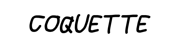 Mew? Black Italic  Free Fonts Download