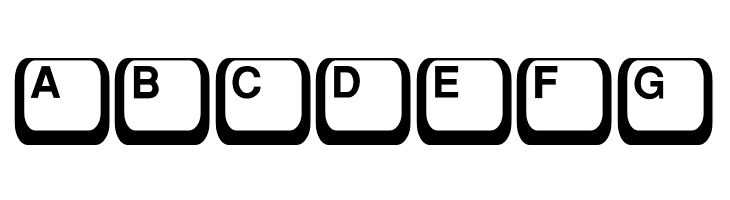 Key-Top  Free Fonts Download