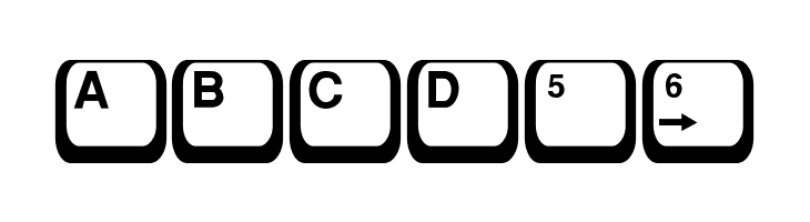 Key-Top  Free Fonts Download