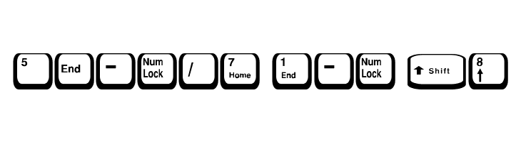 Key-Top  Free Fonts Download