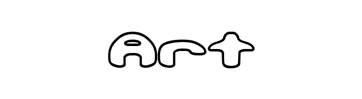 Obloquy Outline [BRK]  Free Fonts Download